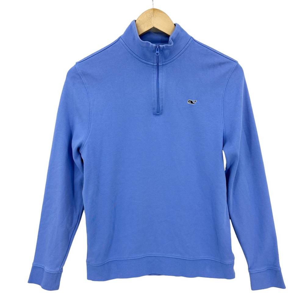 Vineyard Vines Little Boys Blue Quarter-Zip Pullover Sweatshirt